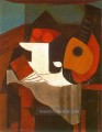 Livre compotier et mandoline 1924 Kubismus Pablo Picasso